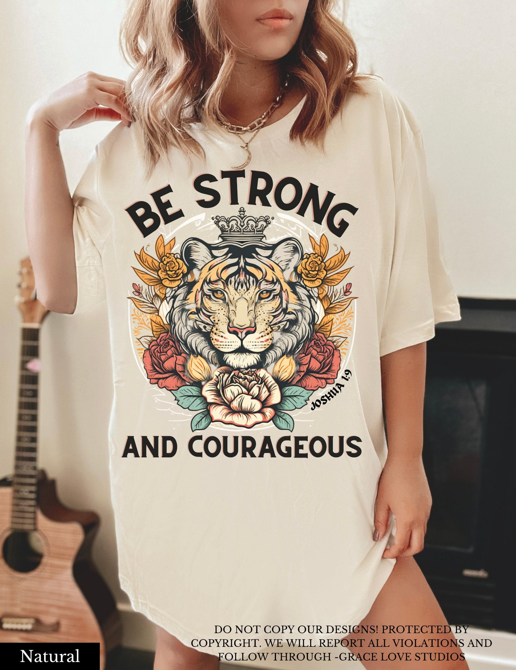 Faith Based Shirt Vintage Bible Verse Shirt Tiger Shirt