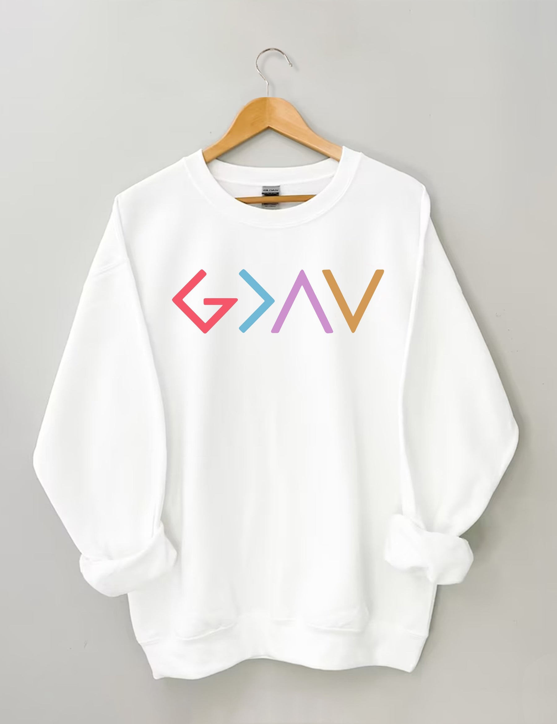 Double side God Is Greater Than The Highs And Lows Sweatshirt