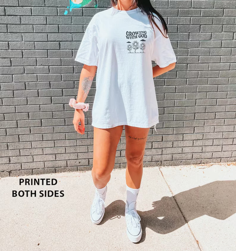Double Side Christian Jesus Shirt