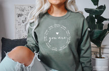 You Are Inspiration Inspirational Bible Verses Sweatshirt