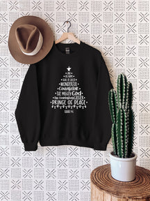 Religion Merry Christmas Faith Sweatshirt