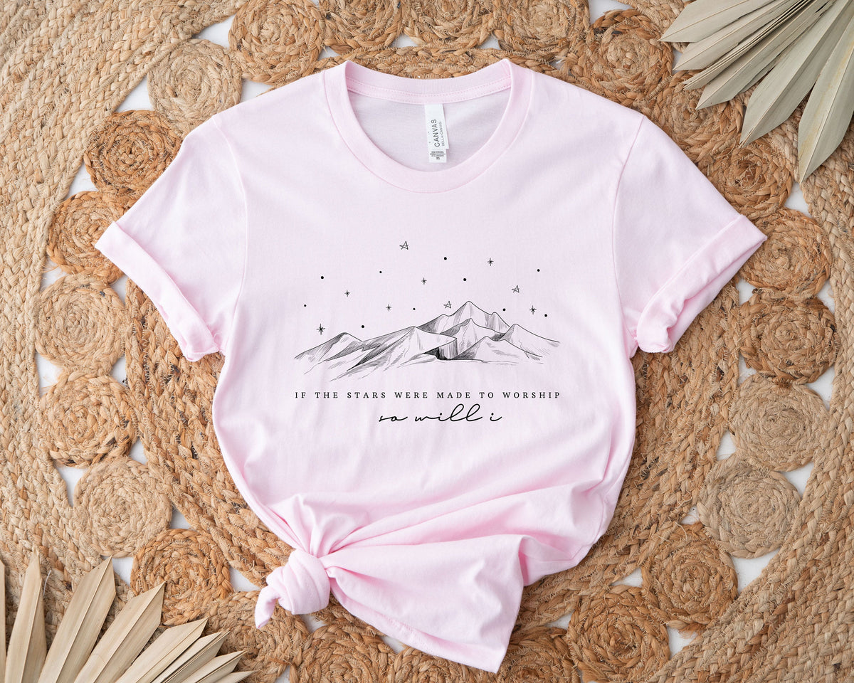 If Stars Were For Worship Women's Christian Gift Shirt