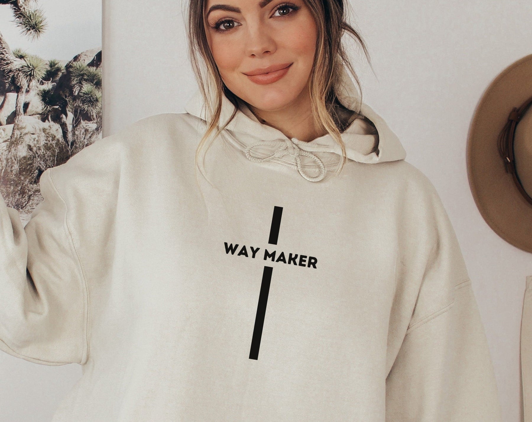 Waymaker Christian Bible Verses Hoodie
