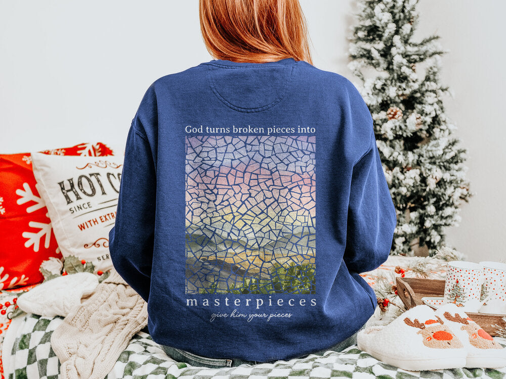 Religious Gift Jesus Crew Neck Sweatshirt