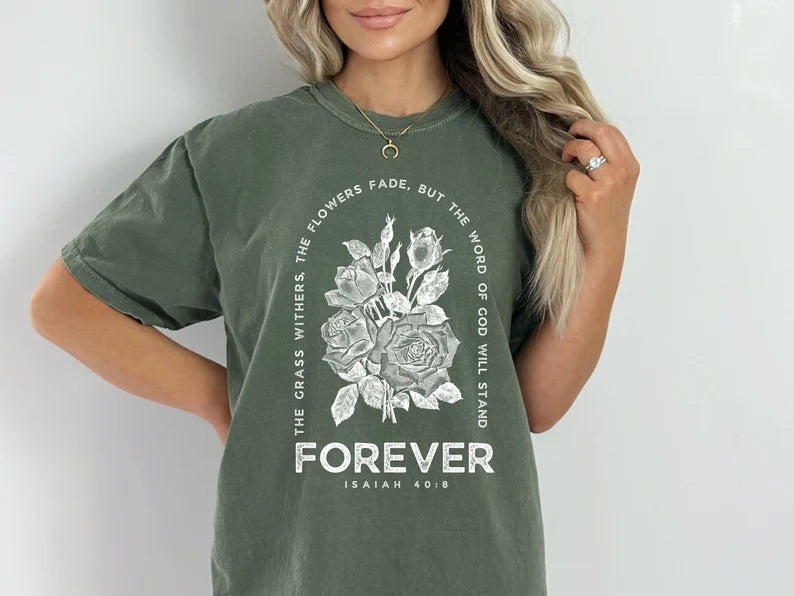 Vintage Faith Jesus Christian Manifest T-shirt