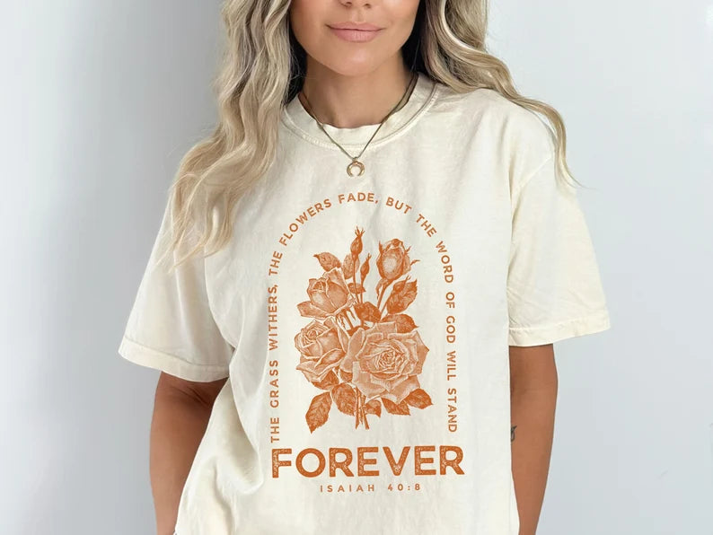 Vintage Faith Jesus Christian Manifest T-shirt