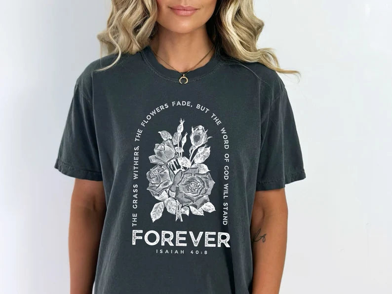 Vintage Faith Jesus Christian Manifest T-shirt
